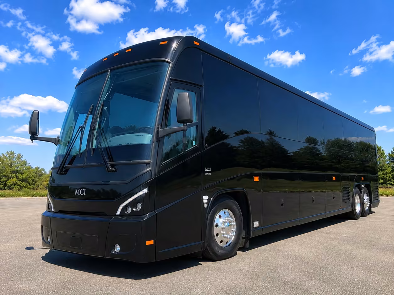 40 56 passenger charter bus