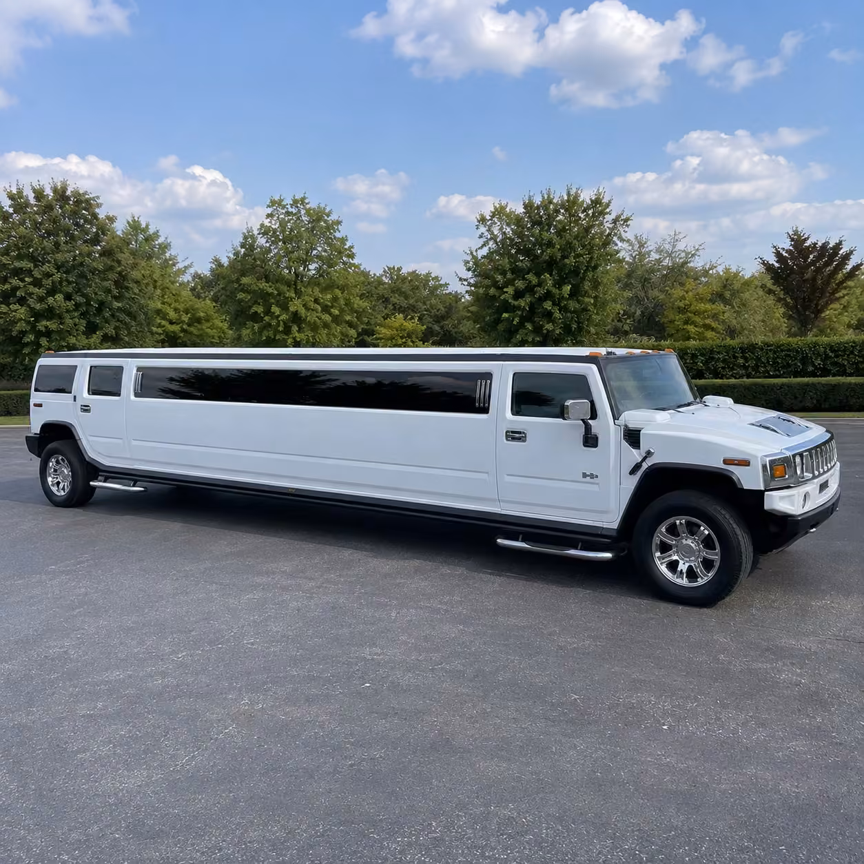 hummer limo exterior