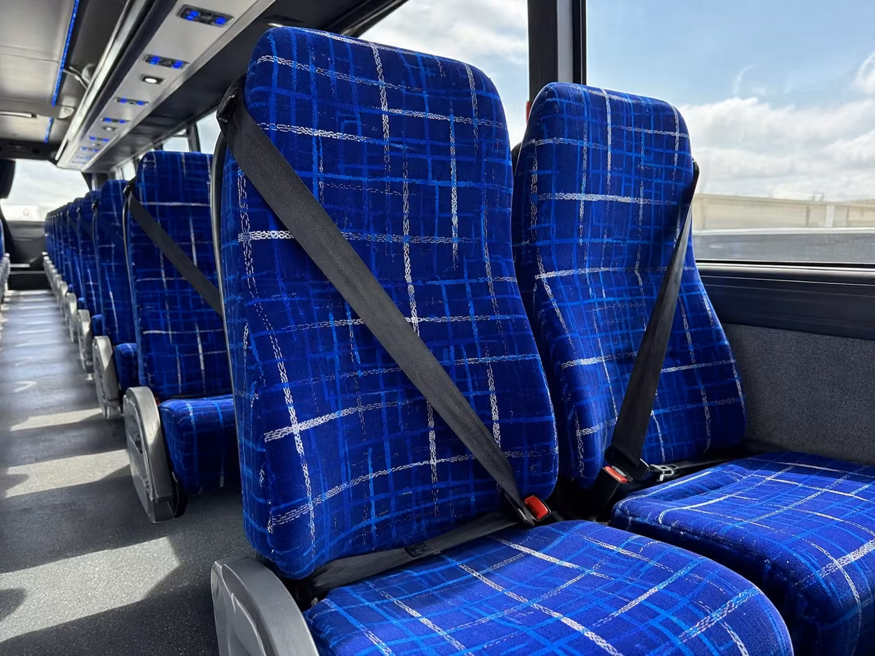 nashville charter bus interior